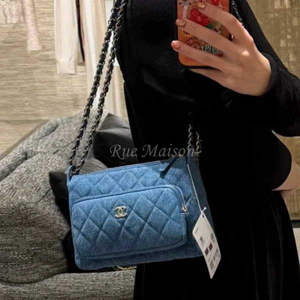 完売人気【上品さの中に抜け感を☆】シャネル チェーンウォレット AP4349 B23467 U7885