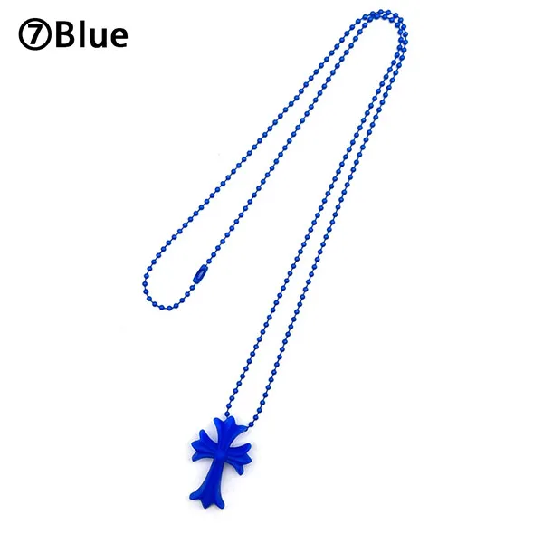 クロムハーツ★スモール CHクロス シリコン ネックレス26051506