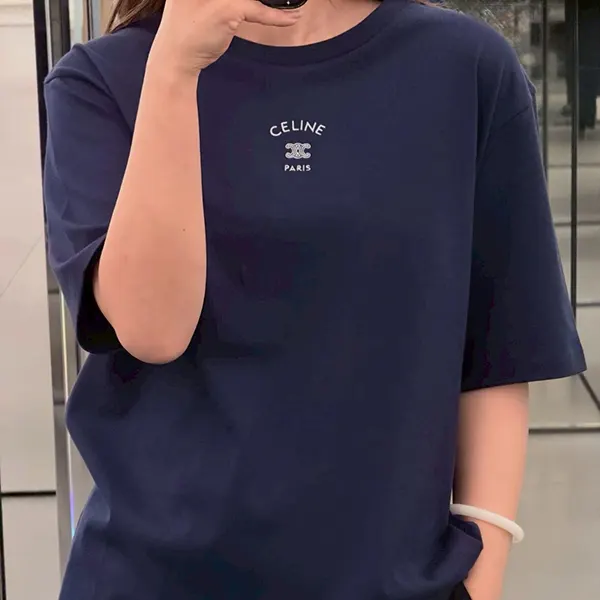 セリーヌ Tシャツ コットンジャージー RX0LJ1242.GKL1