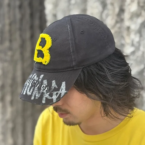 【バレンシアガ】HAT UPCYCLED CAP キャップ 796436-410B2
