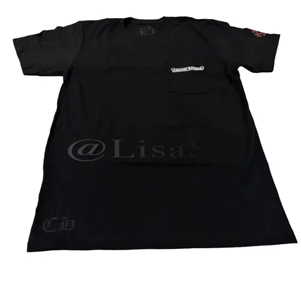 【レア品入荷】クロムハーツ NYC ブラック/レッド ロゴ Tシャツ ch2606083
