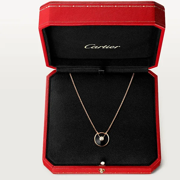 ギフトに◎【カルティエ】アミュレット ドゥ ネックレス XS 18K★B3047200