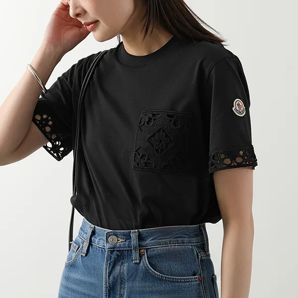 即発モンクレール Tシャツ 半袖 コットンジャージー 8C00025 89AUO