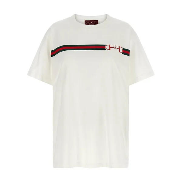 グッチ グッチ プリント コットンジャージー Tシャツ gg0602