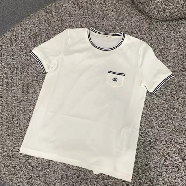 セリーヌ 70’s トリオンフ Tシャツ n級品 コットンジャージー RX097671Q.01MA