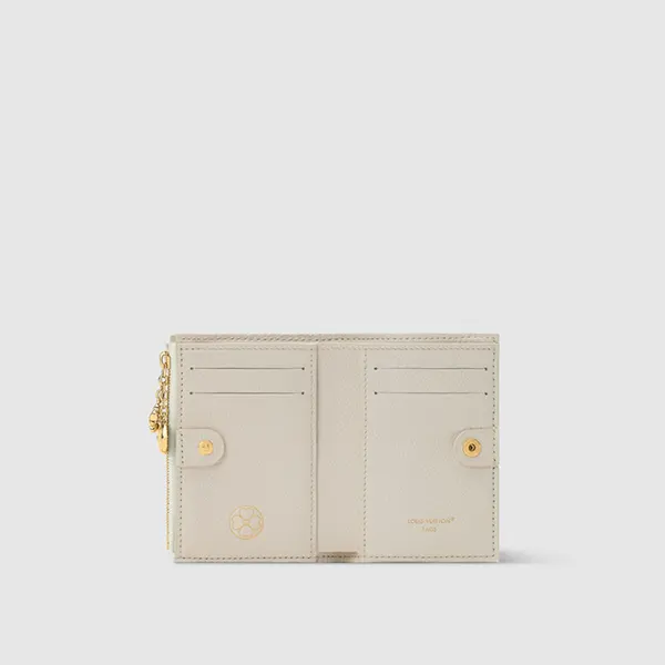 ルイヴィトン ポルトフォイユリサ コピー ミニ財布 水色 M28049