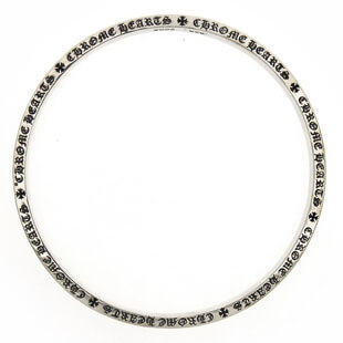 クロムハーツスーパーコピー 6mmスペーサーバングル(ブレスレット) サイズ：1 （Sサイズ相当） 6mm Spacer Bangle chb08