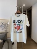 202203新作Gucci/グッチ  メンズとレディース    半袖 コピー