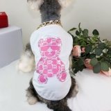 ggゴースト 犬服 かわいい グッチ ドッグ用Tシャツ クマ GUCCI ペットウェア デコ 犬のtシャツ おしゃれ